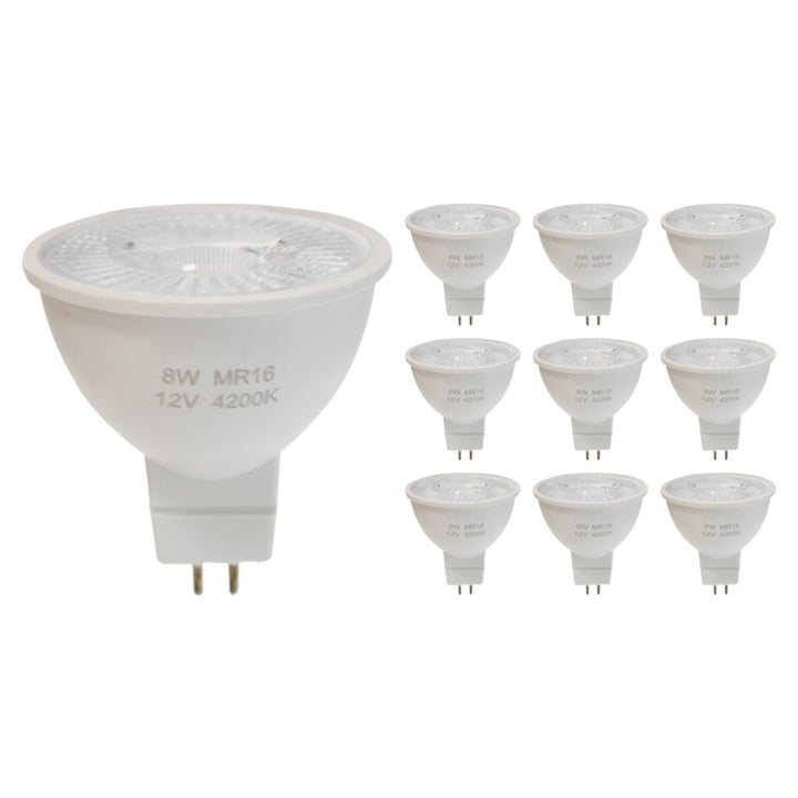 Ampoule LED GU5.3 / MR16 12V 8W SMD 80 °