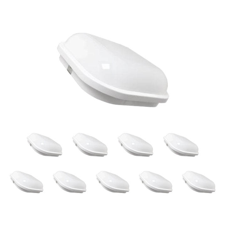 LED de pared de pared LED 20W White Square IP65