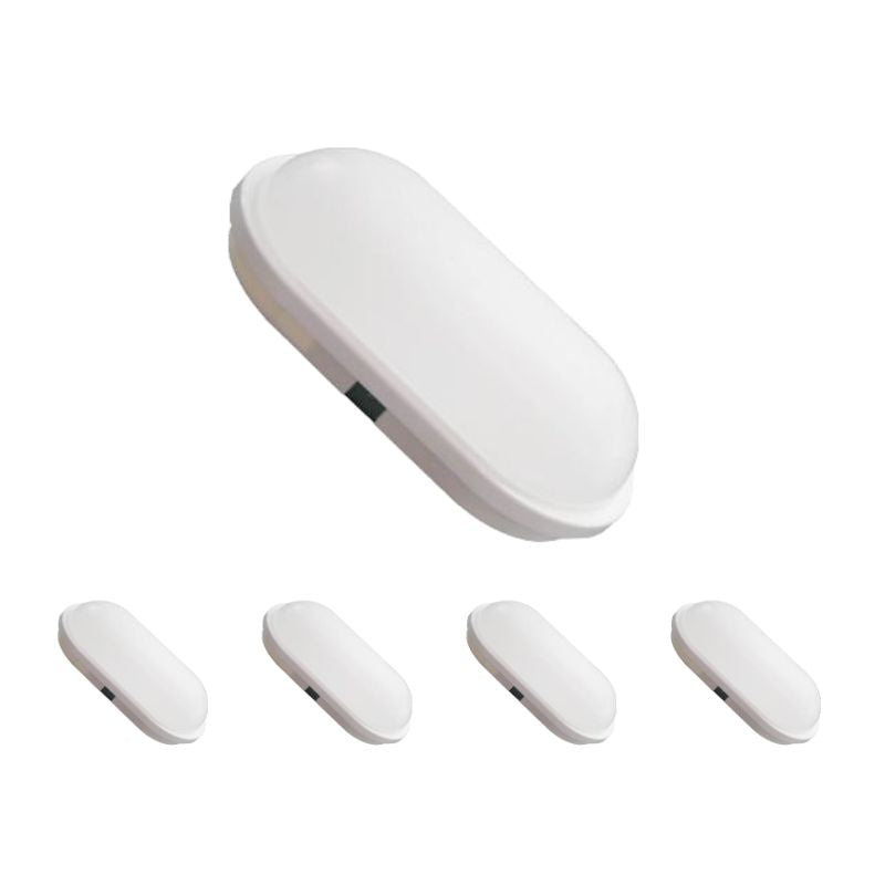 LED-Wandleuchte 20W Weiß Oval IP65