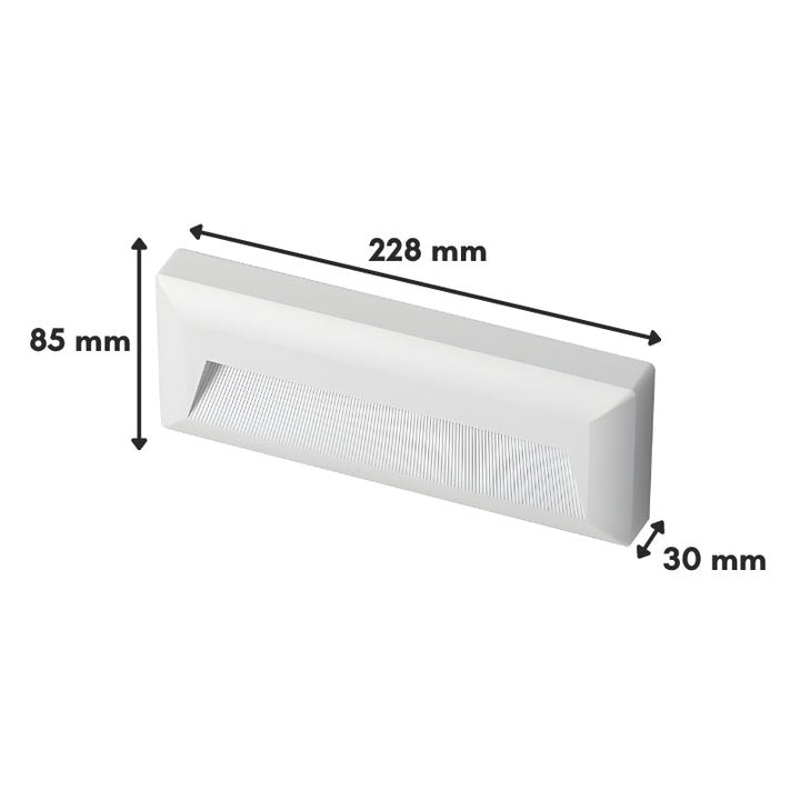 Balise LED Saillie CCT Étanche 5W BLANCHE