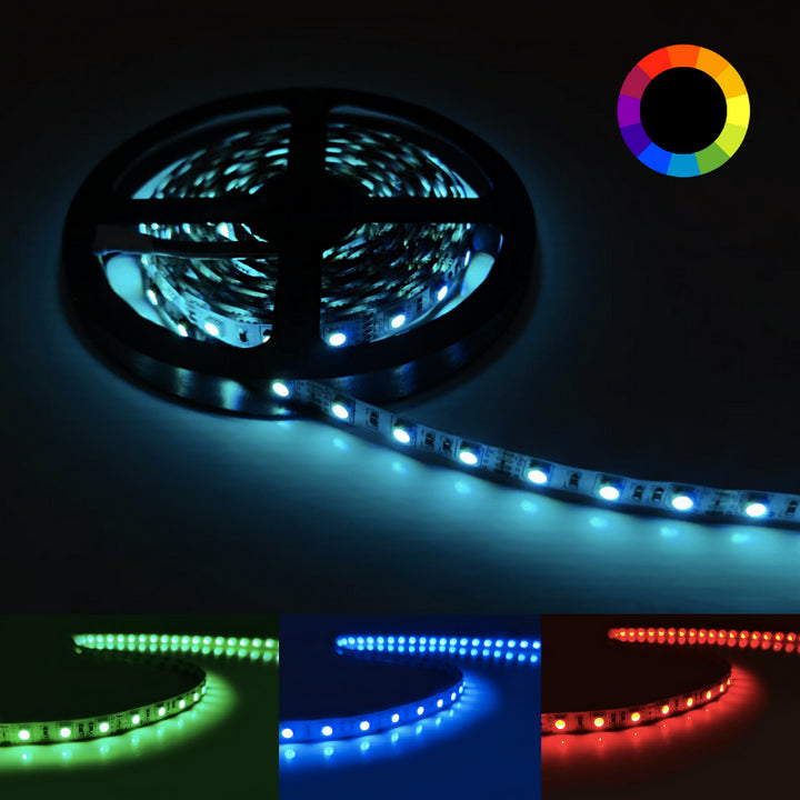 Bandeau-LED RGB 12V 5M 5050