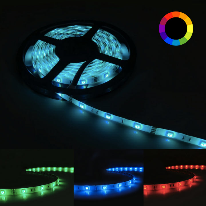 Bandeau LED RGB 12V 5M 5050