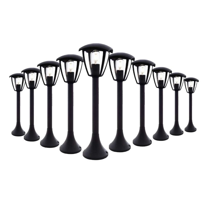 Terminal LED exterior blanco de 60 cm para la bombilla E27 (10)