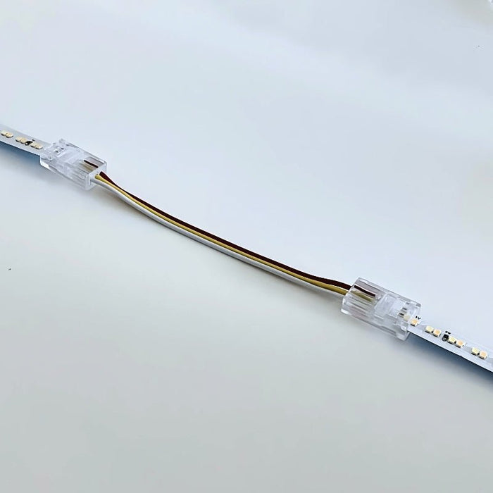 Conector duplo para fita CCT de 8mm para fita IP44