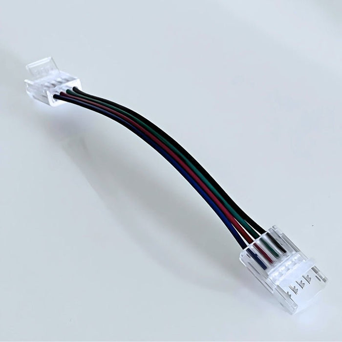 Conector Duplo para Fita LED RGB 10mm IP20