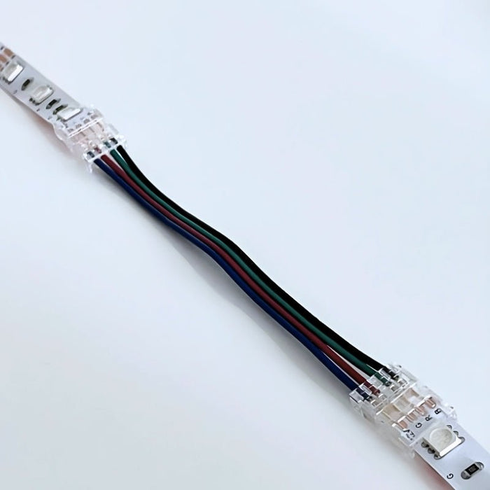 Conector Duplo para Fita LED RGB 10mm IP20