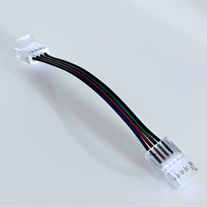 Conector Duplo para Fita LED RGB 10mm IP44