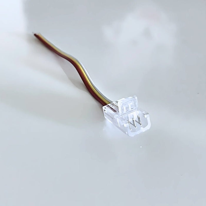 Conector simples para fita CCT de 8mm para fita IP44
