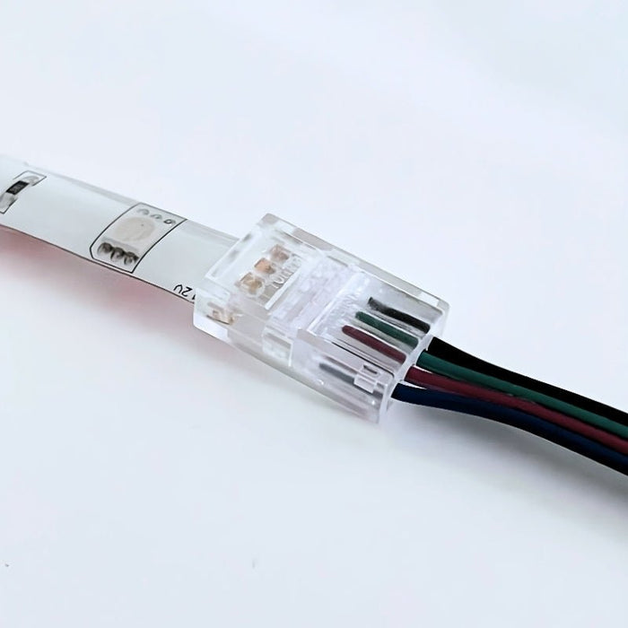 Conector Simples para Fita LED RGB 10mm IP44