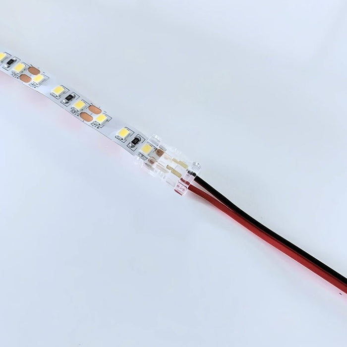 Conector simples para fita LED SMD de 8mm IP20