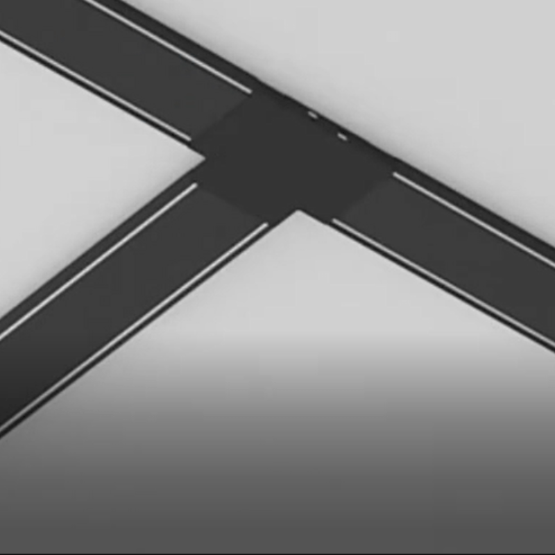 Conector T para Carril Magnético Extra Plano MM30