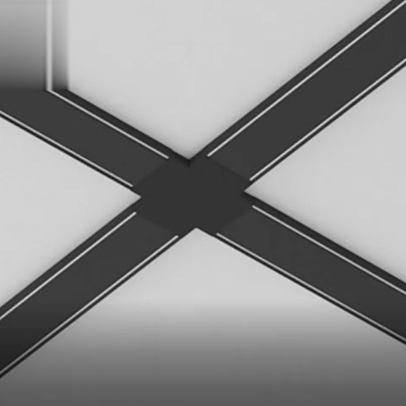 Conector X para Carril Magnético Extra Plano MM30