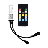 Controlador Wi-Fi infravermelho com controle remoto para faixa LED CCT 12V / 24V 24 botões