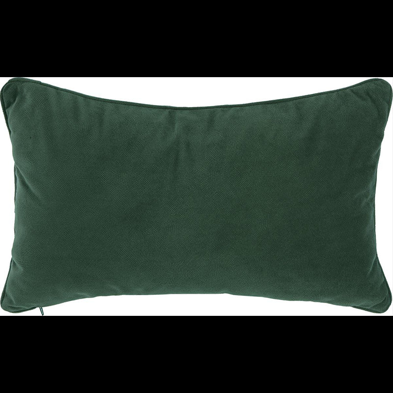 Dekoratives rechteckiges Polyesterkissen 30 x 50 cm – einfarbig