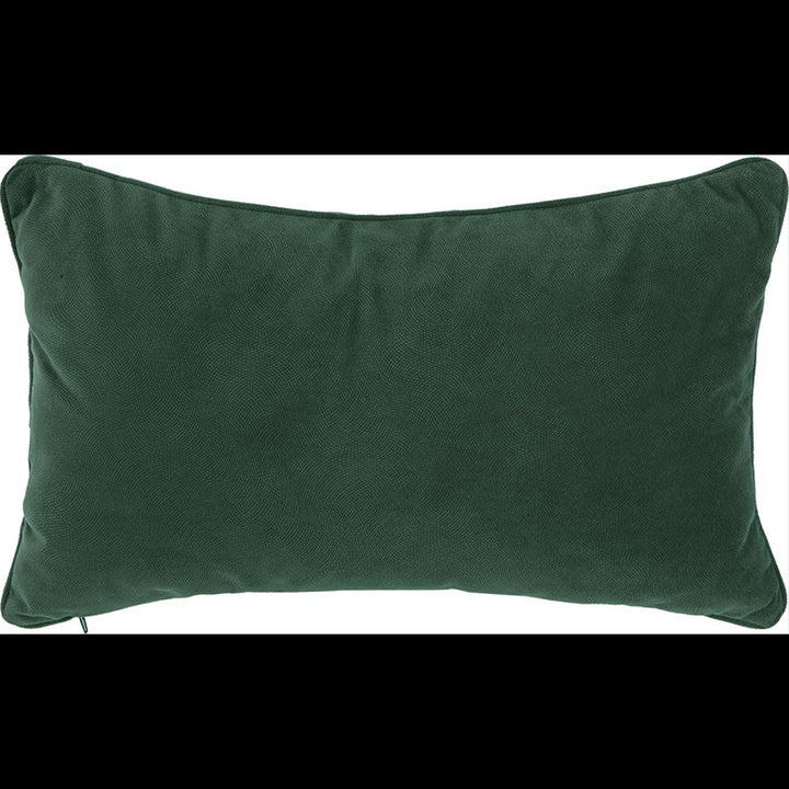 Dekoratives rechteckiges Polyesterkissen 30 x 50 cm – einfarbig