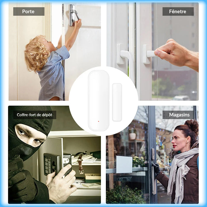 Wifi slimme deur- en raamopeningsdetector