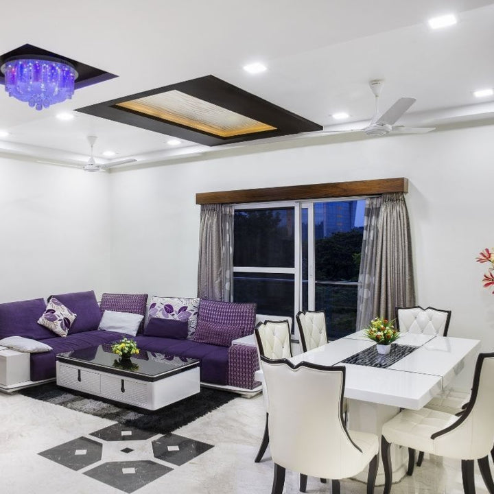 Downlight Dalle LED 24W extra plat vierkant wit