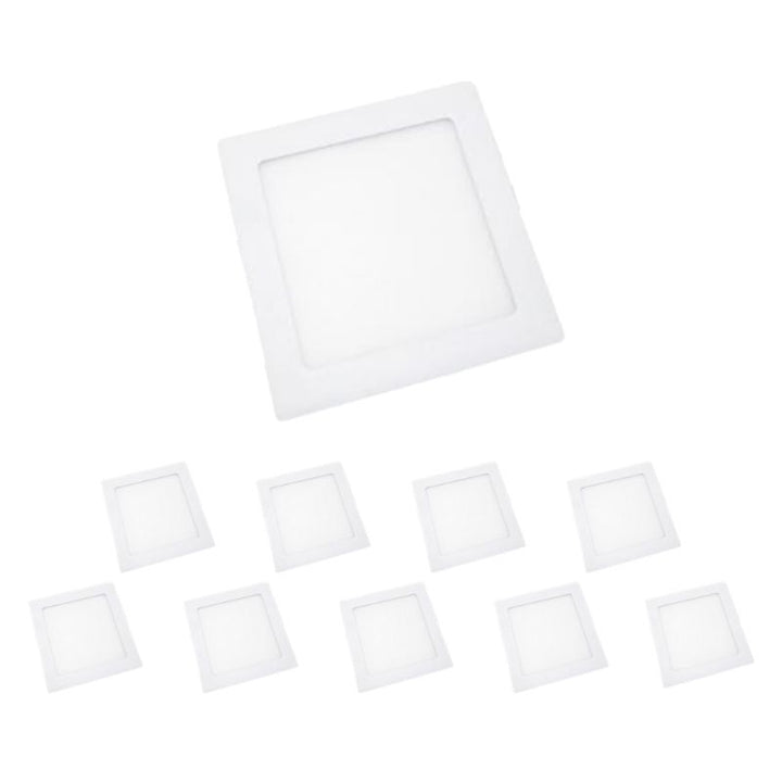Downlight Dalle LED 24W extra plat vierkant wit