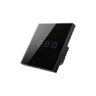 Interrupteur pour Volet Roulant Connecté Wifi Tactile Noir