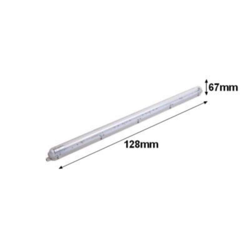 Gráfico LED de LED à prova d'água + 120cm de néon TUBE T8 18W
