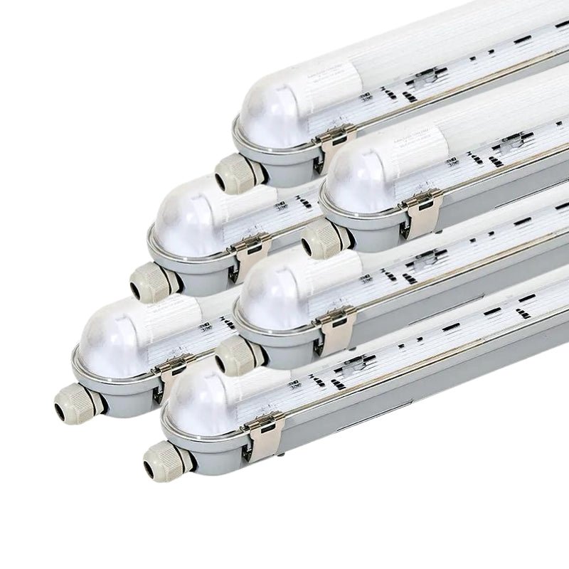 Kit Réglette LED IP65 + Tube Néon LED T8 150cm 22W - Silumen