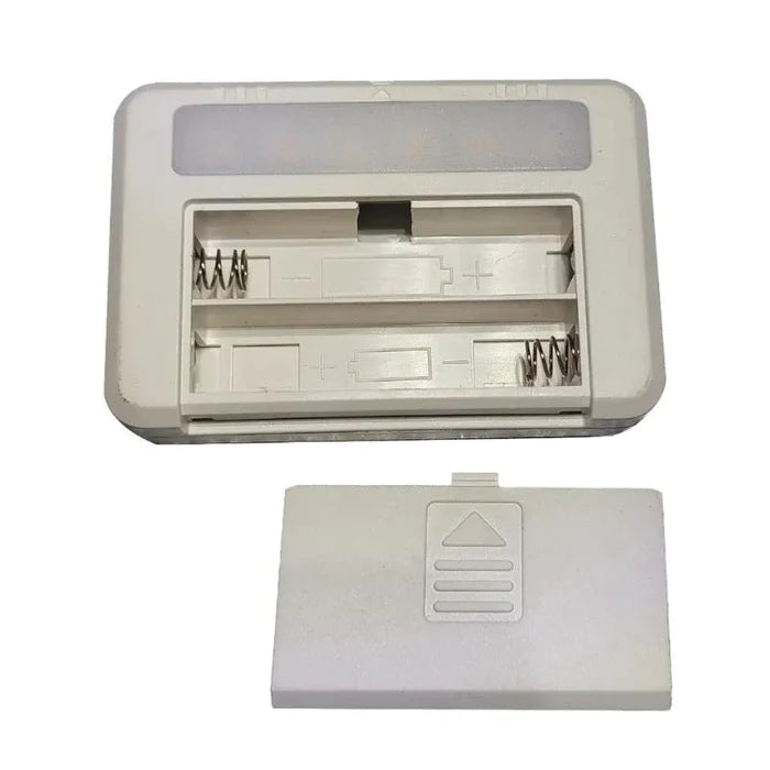 Luz de gabinete LED alimentada por bateria com controle magnético 0,5 W (pacote com 2)