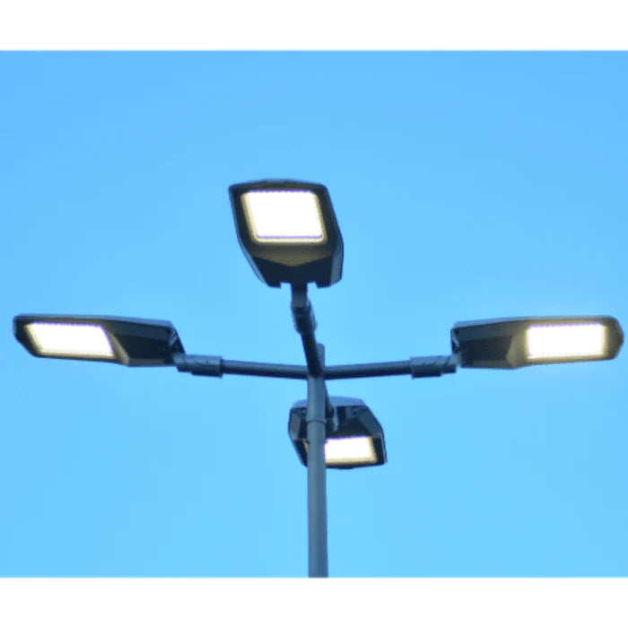 Luz LED urbana solar IP65 30W (barra de metal incluída)