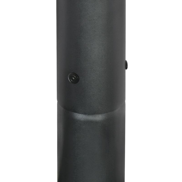Mât d’Éclairage Public Droit 3m Ø60mm Noir