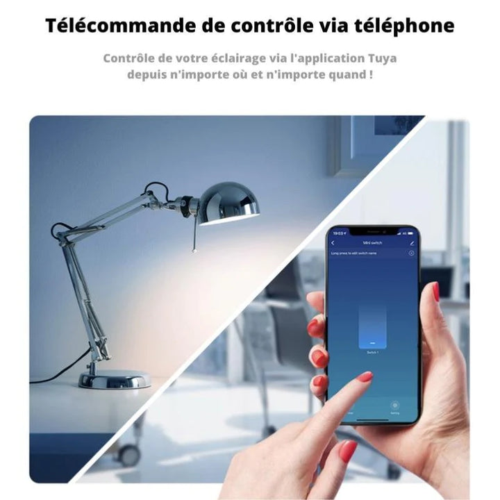 Módulo de interruptor wi -fi com wattmeter
