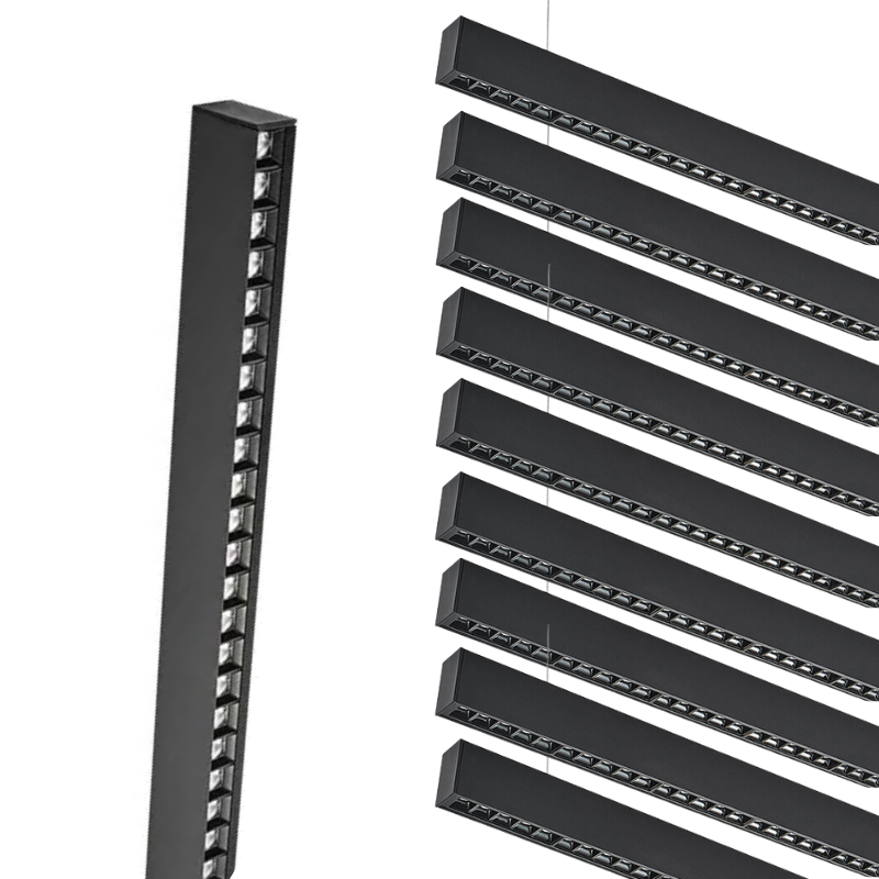 Regla suspendida 35W 3.3 x 7 x 120 cm