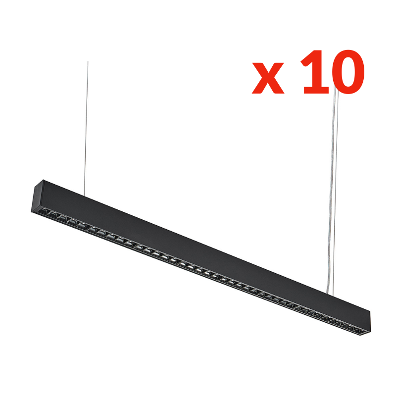 Regla suspendida 35W 3.3 x 7 x 120 cm