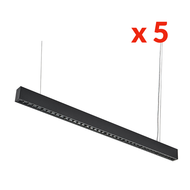 Regla suspendida 35W 3.3 x 7 x 120 cm