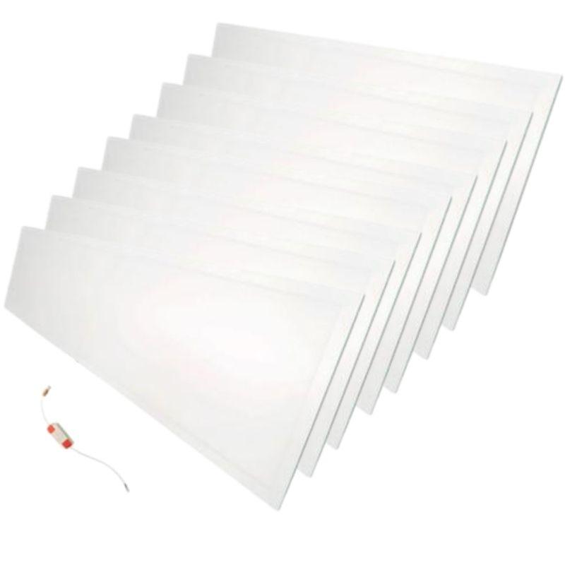 Panneau LED 120x30 48W BLANC (Pack)
