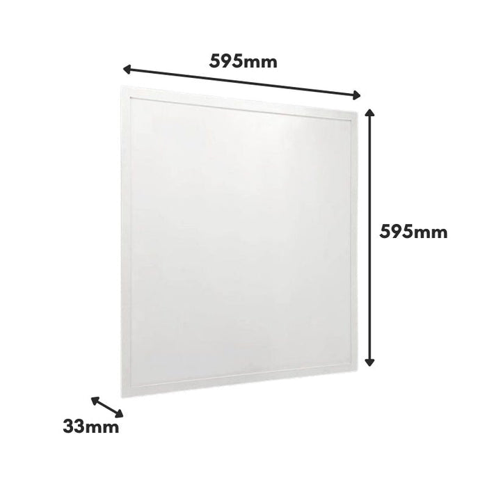 Panneau LED 60x60 36W 120lm/W Contour BLANC (Pack de 10)