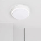 Plafonnier LED Extérieur Rond 15W Blanc IP65 Ø140 mm