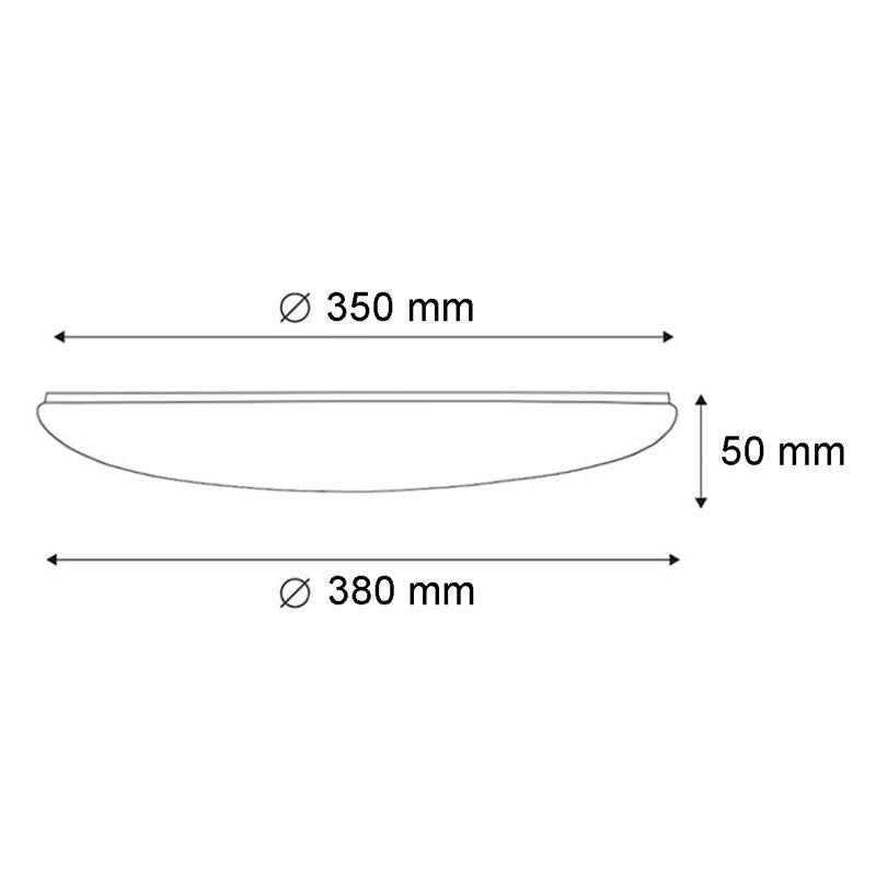 Luz de techo de LED redondo 36W Sky Star