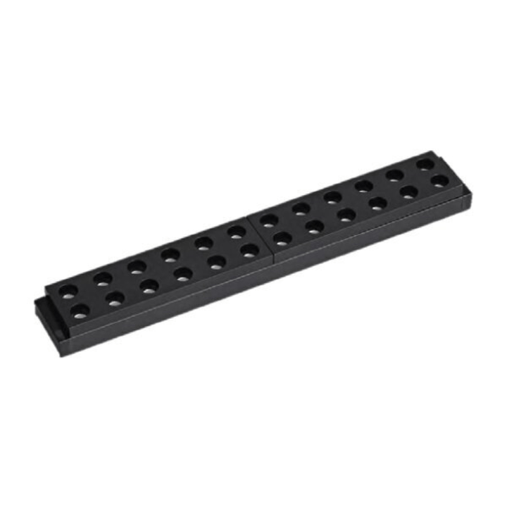 10W 24cm zwarte LED-schijnwerper voor extra platte magnetische rail MM30