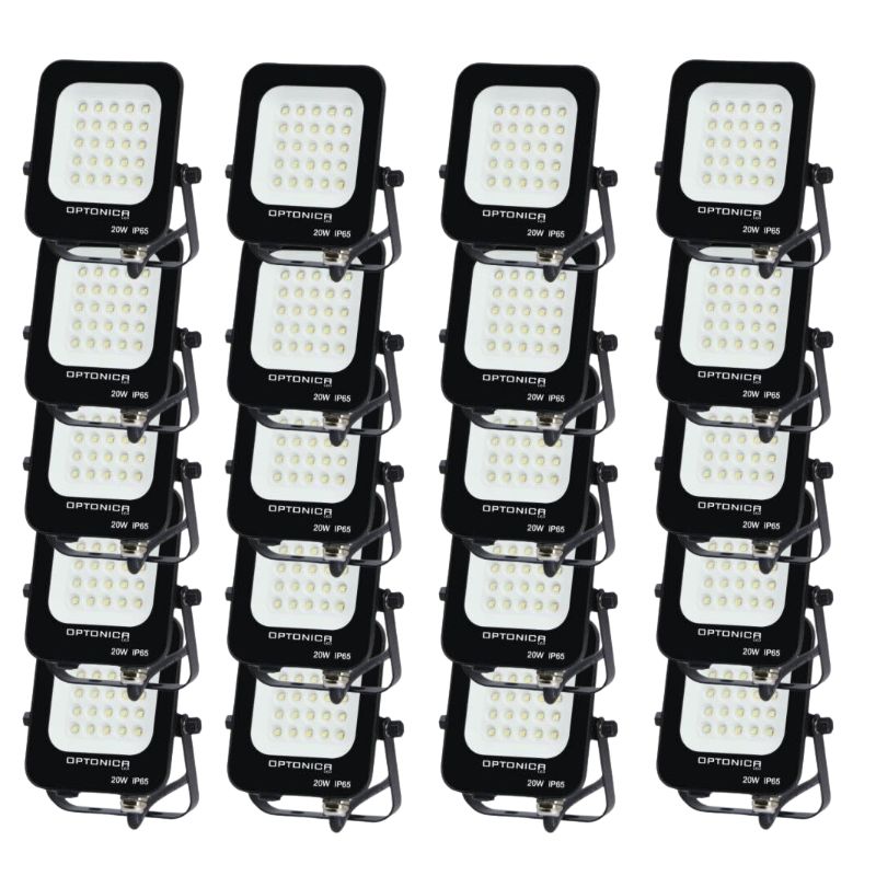 SMD 20W IP65 Black LED Projector