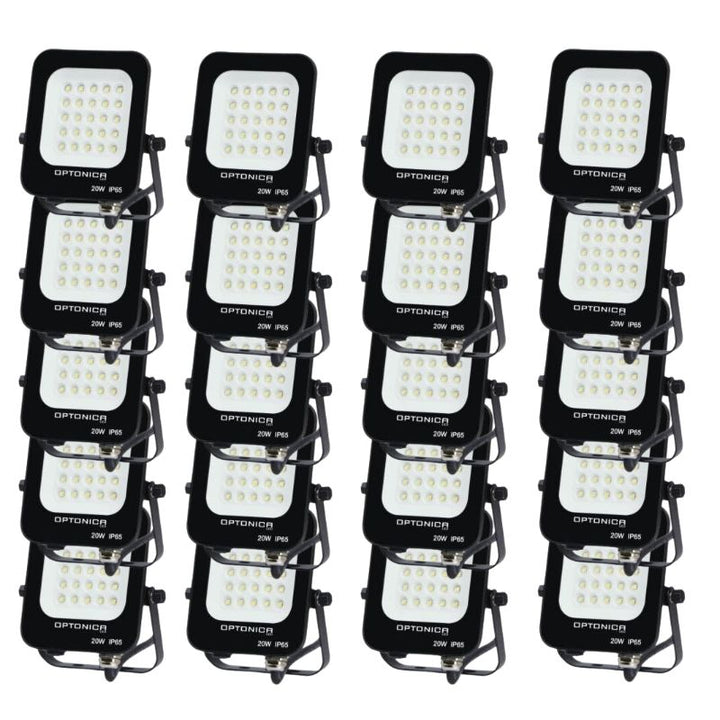 SMD 20W IP65 Black LED Projector