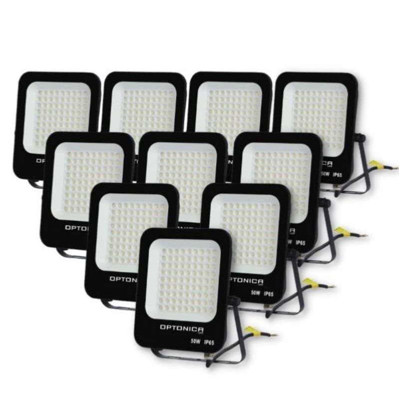 Außen-LED-Flutlicht SMD 50W IP65 Schwarz