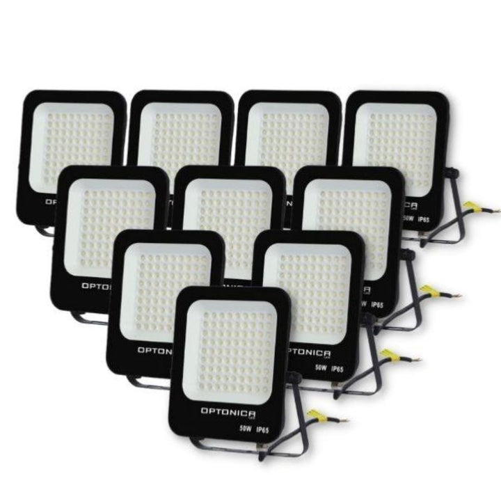 Außen-LED-Flutlicht SMD 50W IP65 Schwarz