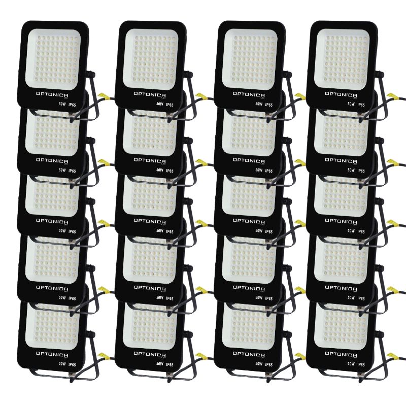 Außen-LED-Flutlicht SMD 50W IP65 Schwarz