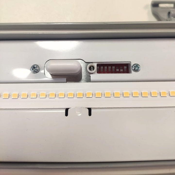 Sarrafo LED impermeável 150cm 50W 125lm/W IP65 com detector integrado