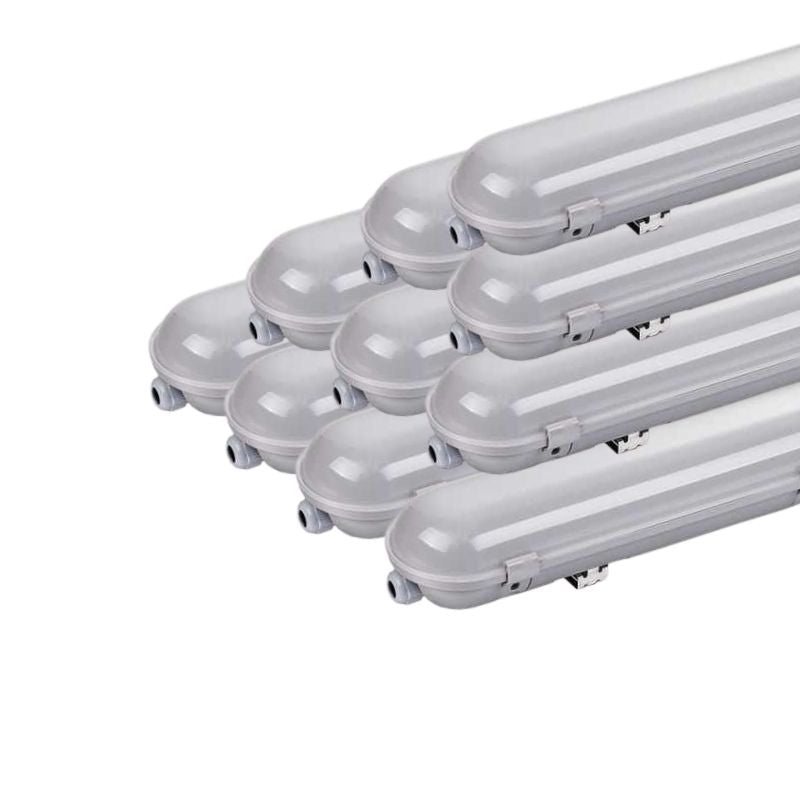 IP65 150cm 55W 120 ° Réglette LED à prova d'água com detector