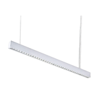 Regleta LED suspendida de 35 W, 3,3 x 7 x 120 cm, blanca