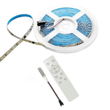 Tira LED 10M Efecto Dinámico 120LED/m 24V 10W/m + Controlador RF 12-24V para Tira LED