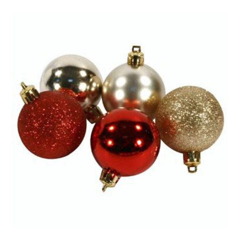 Bolas de Natal 5 PCs Ø6cm