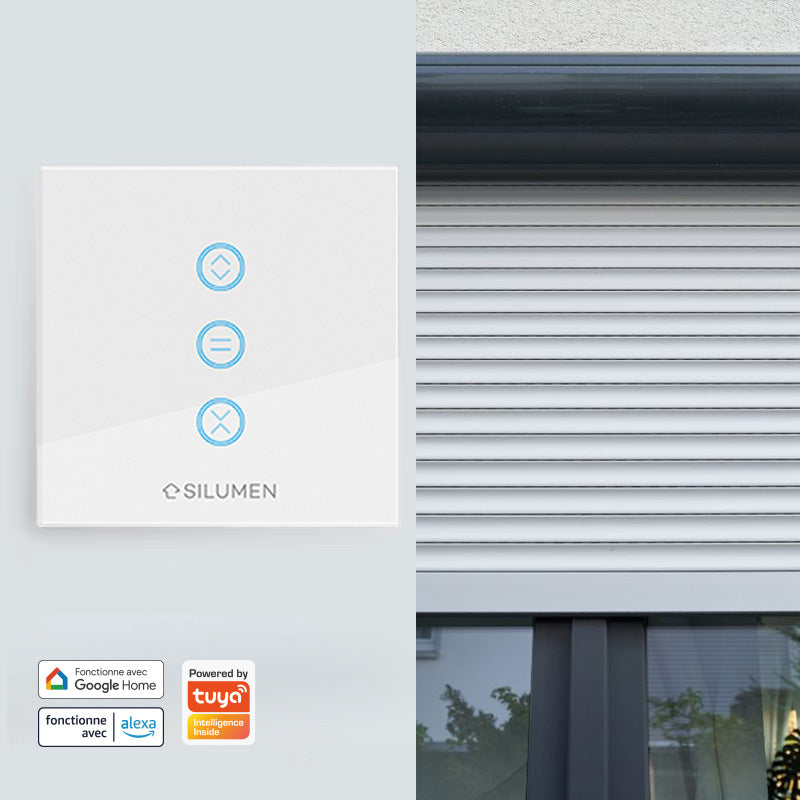Schakelaar voor verbonden wifi-tactiele rolluik