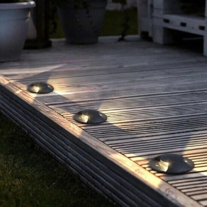 LED SOL 3W Walkable IP65 4 armazenamento ao ar livre