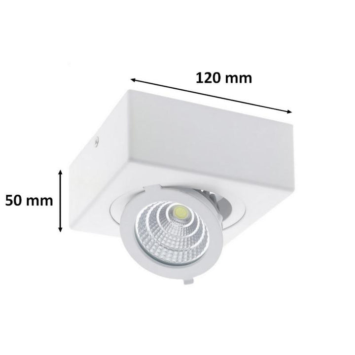 Pro Led Spot 12W COB Ø120mm ajustável